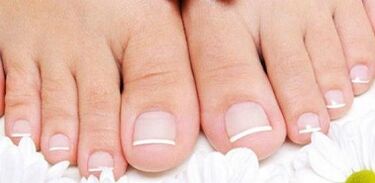 Prevention of the appearance of the mushroom on the nails of the legs