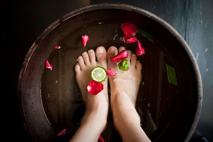 foot bath for nail fungus